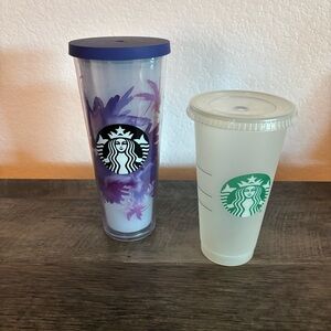 Starbucks tumblers no straws